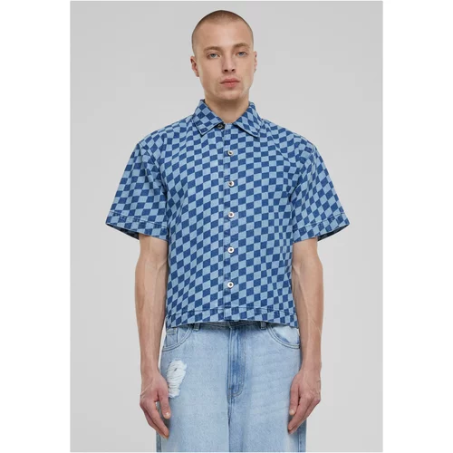 UC Men Men's shirt with print - blue