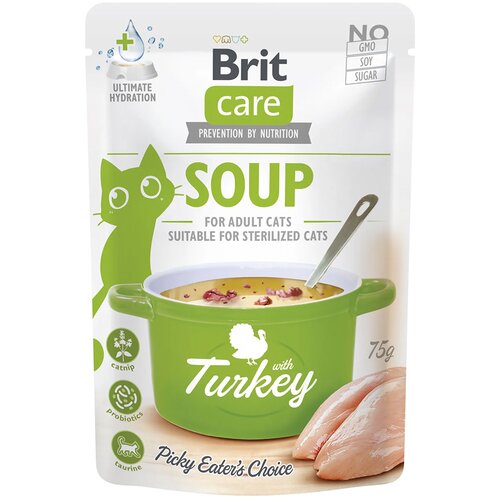 Brit Care juha za mačke 15 x 75 g - Puretina Cijene