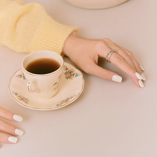 OHORA Gel Nail Sticker N Cream Cotton nalepke za nohte odtenek NB-076 1 kos Slike