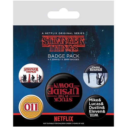 Grupo KOMPLET ZNAČK STRANGER THINGS, (20871722) Slike