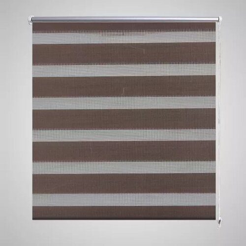 VidaXL Črtasti Zebra Rolo / Senčilo velikost 100 x 175 cm Kavna barva Slike