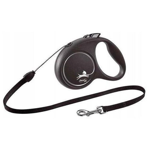 Flexi povodac za pse black design cord s 5m sivi Slike