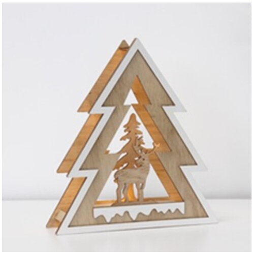 Dekordom novogodišnja dekoracija LED WOOD LIGHT XM6028 - Tree Cene