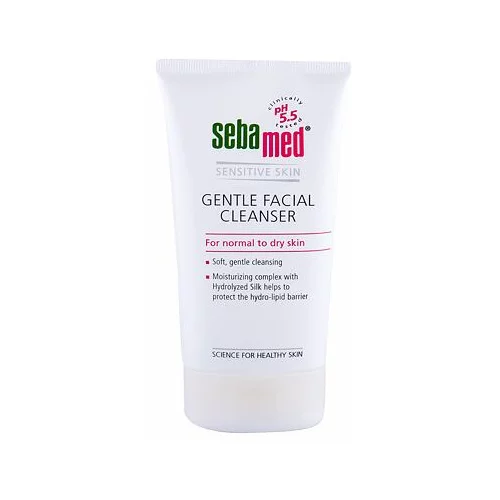 Sebamed sensitive skin gentle facial cleanser normal skin čistilni gel za normalno in suho kožo 150 ml za ženske