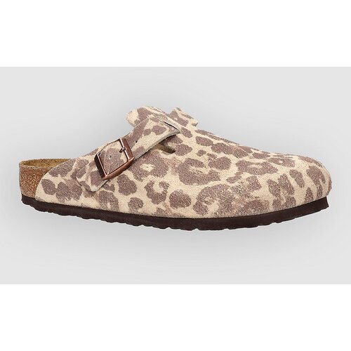 Birkenstock Boston Suede Leather Sandali leo sandcastle Slike