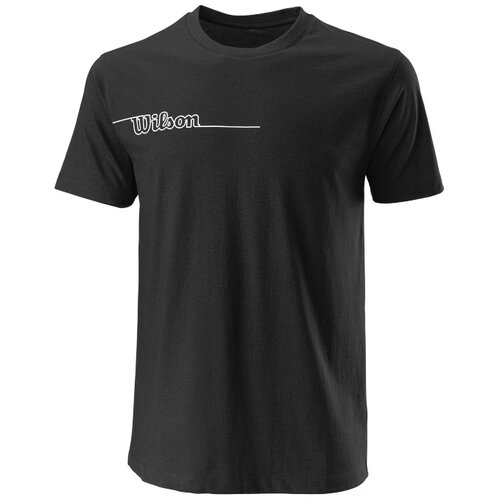 Wilson Pánské tričko Team II Tech Tee Black XL Slike