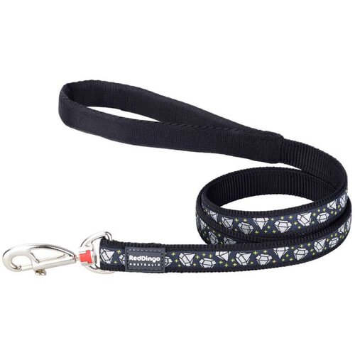 Povodac za pse Red Dingo STYLE DIAMOND Crna 2 x 120 cm Cijene