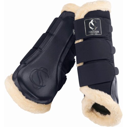 ESKADRON Ščitniki MESH FAUXFUR, navy - L Cene