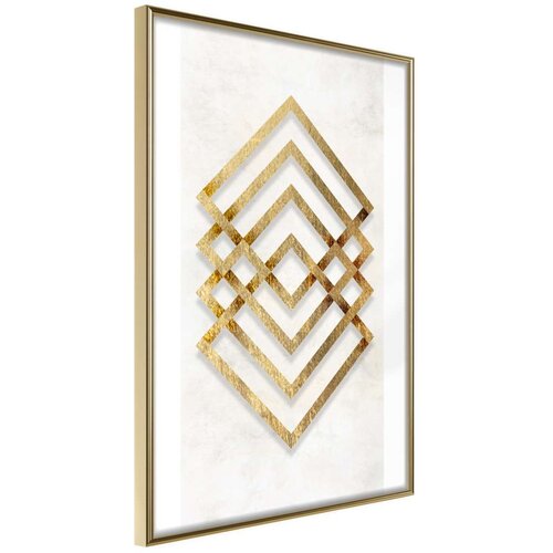  Poster - Golden Inlay 20x30 Slike