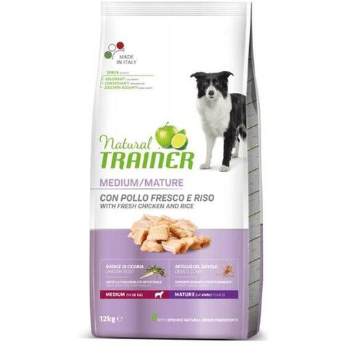 Natural trainer Daily Nutrition Senior Medium - sveži pi&amp;scaron;čanec 3 kg Slike
