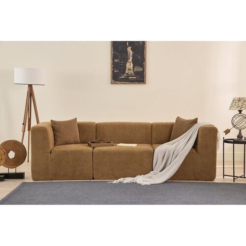 Atelier Del Sofa Raks - Braon trosed sa 3 sedi&amp;scaron;ta Slike
