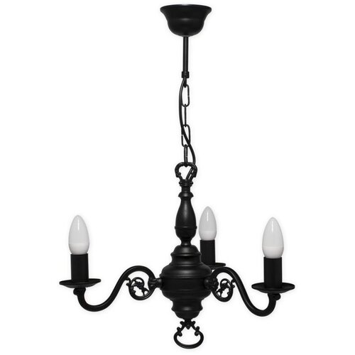 Brilagi Luster na lancu IMPERO 3xE14/60W/230V crna Slike