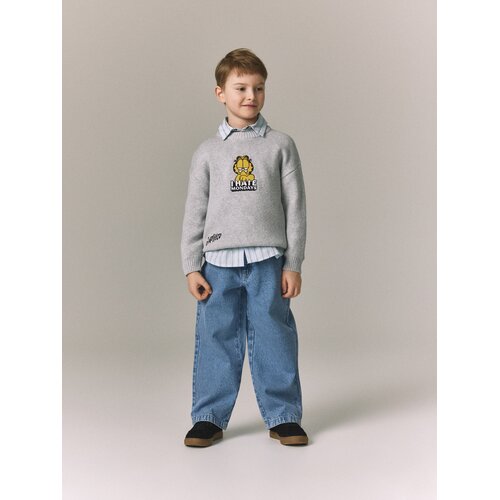 Reserved BOYS` SWEATER - svijetlo siva Cene