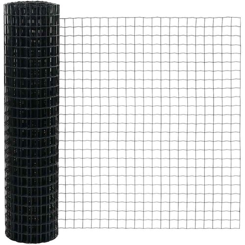 Euro ograda Siva 1 x 25 m Željezo prekriveno PVC-om Slike