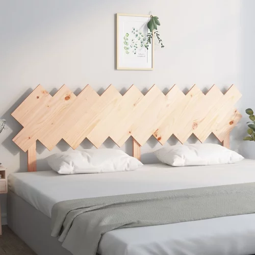  Uzglavlje za krevet 196x3x80,5 cm od masivne borovine
