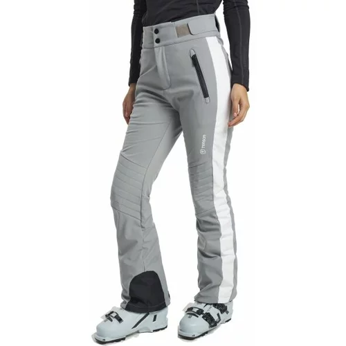 Tenson GRACE SOFTSHELL SKI W Ženske skijaške softshell hlače, siva, veličina