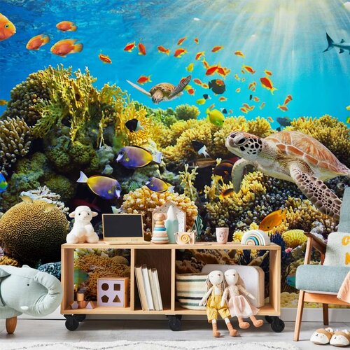  Foto tapeta - Underwater Land 200x140 Cijene