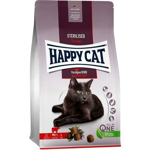 Happy Dog happy cat hrana za sterilisane mačke govedina 10kg Slike