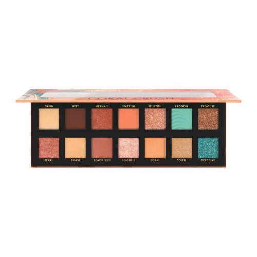 Catrice paleta senčil - Coral Crush Slim Eyeshadow Palette - 030 Under the Sea Cene