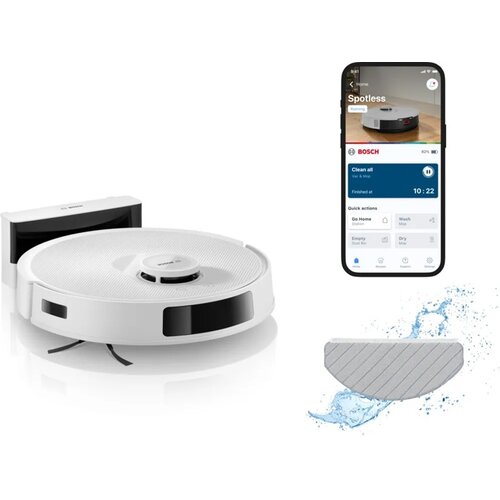 Bosch robotski usisivač BCRC1W Spotless, 11.000 Pa, 360 LiDAR navigacija Cijene