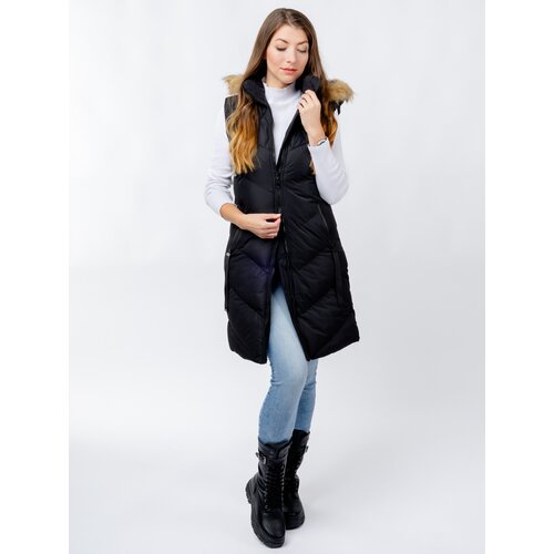 Glano Women&amp;#039;s quilted vest - black Slike