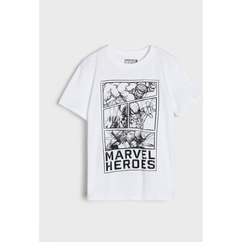 Sinsay Pamučne majice s printom 2 pack Marvel Slike