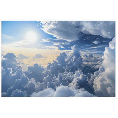  Plakat Symphony of Light: Sun and Clouds Playing Together on a Beautiful Sky 42x29.7 Cijene