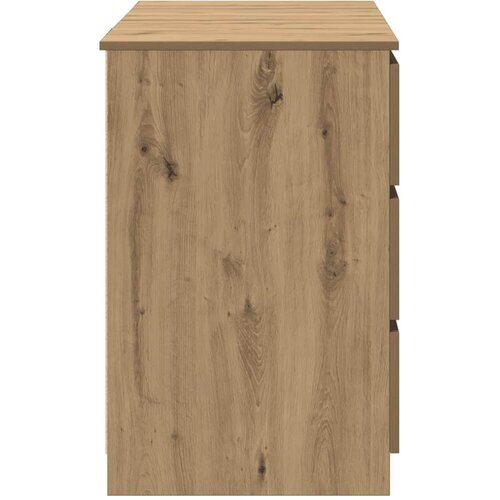 Pisaći stol Artisan hrast 140x50x77 cm izrađeno drvo Slike