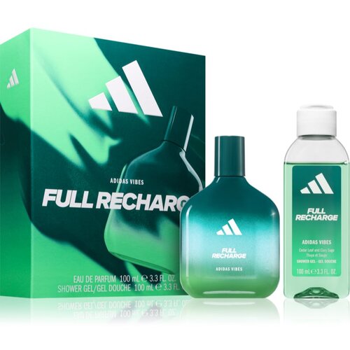 Adidas Vibes Full Recharge darilni set uniseks 2 kos Slike