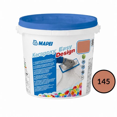 MAPEI Kerapoxy easy design 145 Terra Di Siena kantica 3 kg Cene