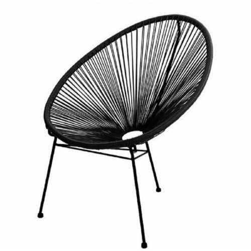 Verdelook baštenska stolica alba dxšxv: 72x90x87 cm, pvc/metal, crna Cene