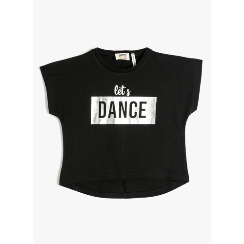 Koton Printed Black Girls T-shirt 3skg10043ak Slike