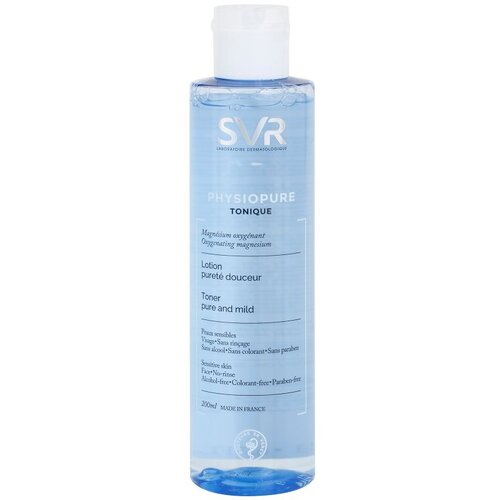 SVR Physiopure nežni tonik za obraz brez alkohola 200 ml Slike