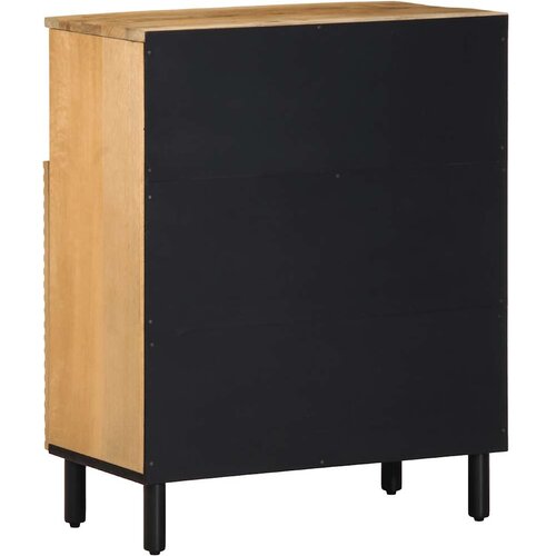  Komoda smeđa 60x33x75 cm Puno Slike