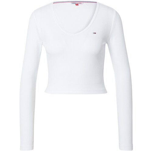 Tommy Jeans Majica bela Slike