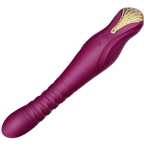Zalo vibrator King Thruster vijoličen Cene