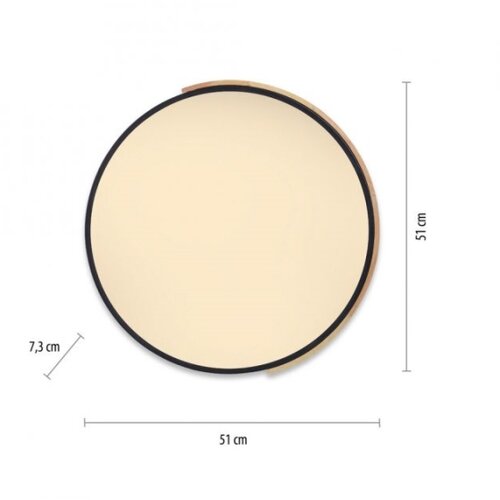 PAUL NEUHAUS 6071-18-LED Prigu&amp;scaron;iva svetiljka Q-PIATO LED/35W/230V 2700-5000K+daljinski upravljač Slike