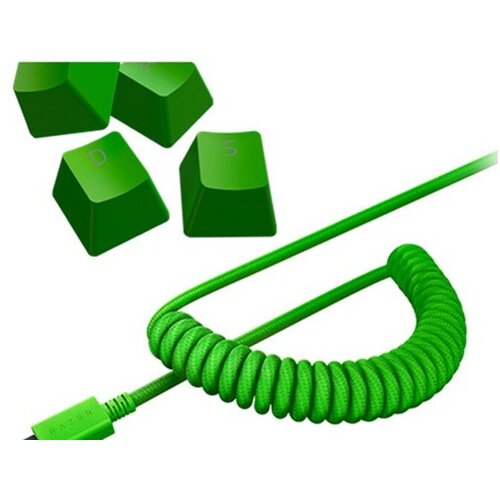Razer Komplet tipk PBT Keycap Upgrade Set - Green Slike