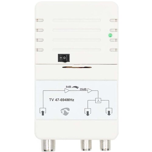 Nedis SAMP42222WT - dvopojasni antenski pojačivač Cene