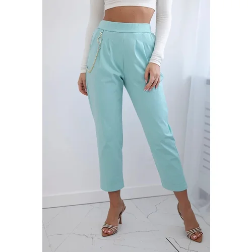 Kesi New Punto Pants Mint Chain Pants