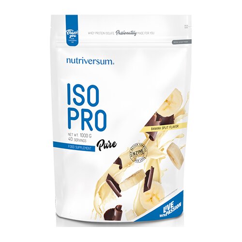 Purepro ISO Pro, Banana Split, 1000 g Slike