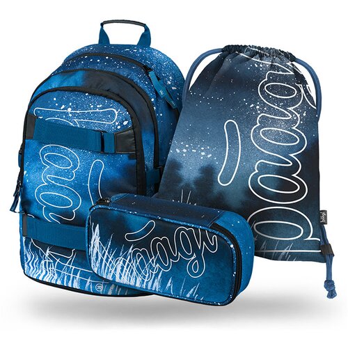 BAAGL Prvošolski set Skate Steel (3-delni) Cene