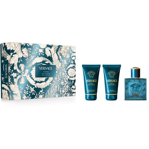 Versace Eros Set EDT 50 ml + SG 50 ml + AS Balm 50 ml Slike