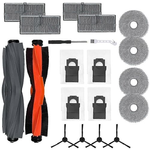 INORCO Za X30 / X30 Pro Ultra / X30 Pro robotski sesalnik Glavna stranska krtača Hepa Filter Mop Cloth Nadomestni deli, (21849286) Cene