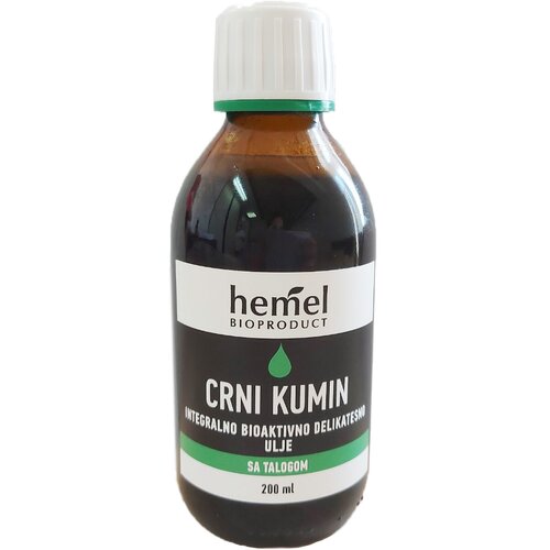 Hemel Sporo hladno ceđeno integralno ulje sa talogom Crni kumin 200ml Cene