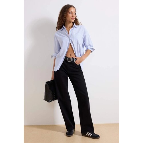 TRENDYOLMILLA Ženski pantalone Twoaw25Je00130, Crna Cene