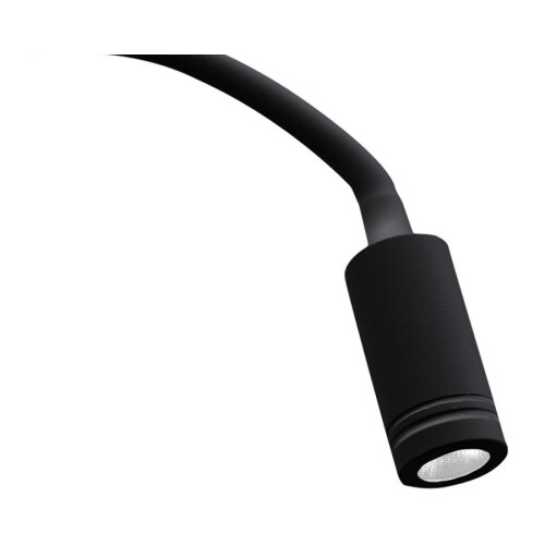  LED fleksibilna zidna lampica sa USB priključkom BASE LED/8W+LED/2W/230V crna Slike