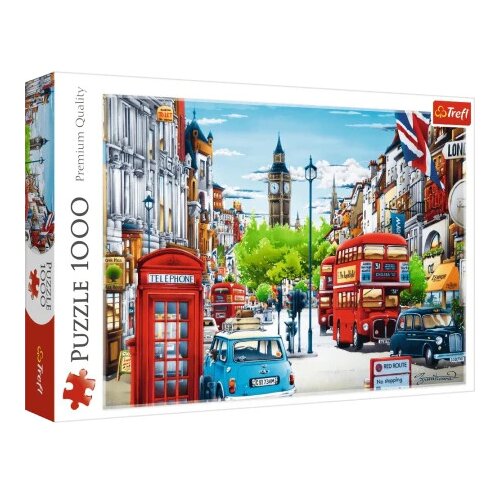 TREF LINE puzzle 1000 london street ( T10557 ) Slike