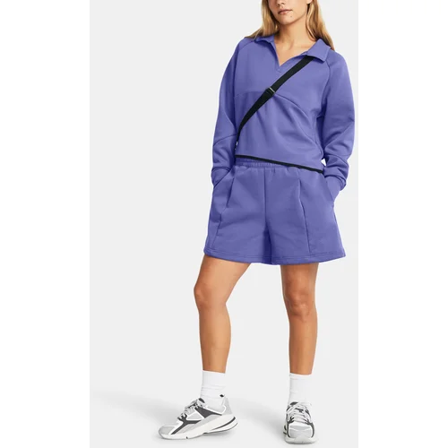 Under Armour Unstoppable Flc Pltd Short-PPL - Women