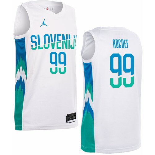 Jordan slovenija kzs swingman home dres (poljubni tisk +25&amp;euro;) Slike